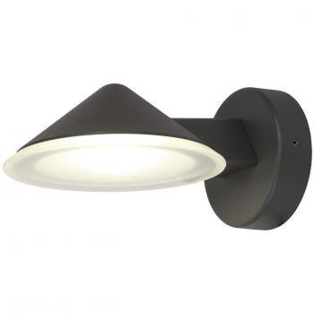 Eco Light CONE 1876 GR – Moderne Außenwandleuchte mit 8 LEDs