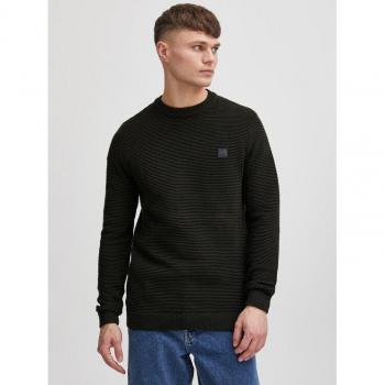 Valencia-Orange Pullover (M) – Solid, schwarz (Tauschoption)