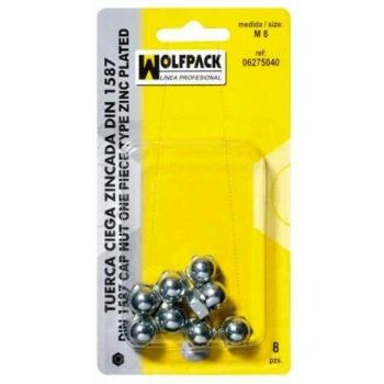 Wolfpack Tuerca Ciega Zincada M05 Din1587 (10 Piezas) Fijaciones