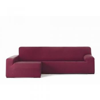 Funda para chaise longue de brazo largo izquierdo Eysa BRONX Burdeos 170 x 110 x 310 cm