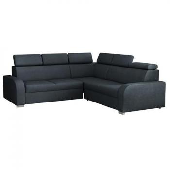 Ecksofa Losar 2rR2p, L-Form, mit Schlaffunktion und Bettkasten
