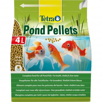 Tetra Pond Pellets – Granules enrichis oligoelements, vitamines et caroténoïdes – 4 L