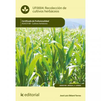 Recolección de cultivos herbáceos. AGAC0108