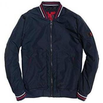 Bomber Superdry Compton, Azul (Navy 11s), XXL para Hombre