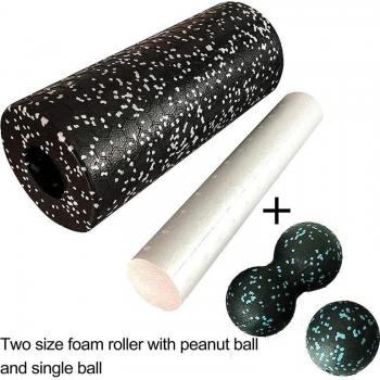 Tapis de massage profond : mousse à points de déclenchement + boules cacahuète