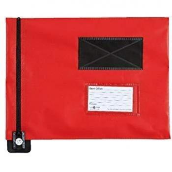 GoSecure Flat Mailing Pouch 286x336mm Red FP7R