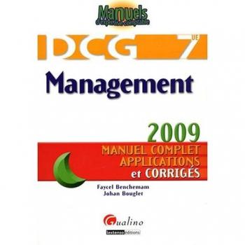Management DCG7 : Manuel complet, applications et corrigés