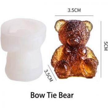 Bandeja 3D Oso FlexiSilica – Cubitos de Hielo y Bebidas Calientes