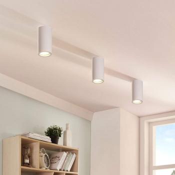 Lampada Plafoniera Annelies Moderno Bianco Argilla – 1 Luzie GU10 A+ (Soggiorno, Sala da Pranzo)