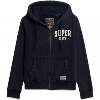 Superdry Retro Athletik Hoodie – Vollreißverschluss
