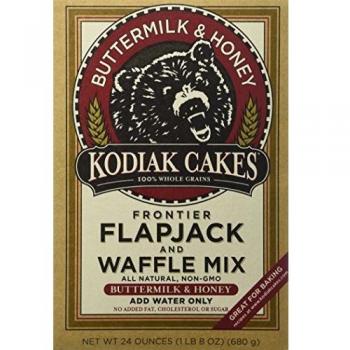 Baker Mills Kodiak Cakes Mix de Flapjack et Gaufre Buttermilk & Honey, 24 oz boîte