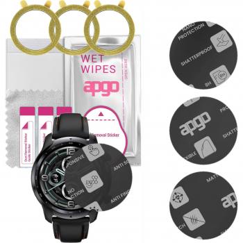 3X Flexibel Nano Glasbescherming (Matt) Compatible Mobvoi TicWatch Pro 3 LTE