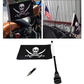 Soporte Trasero de Bandera para Motocicleta