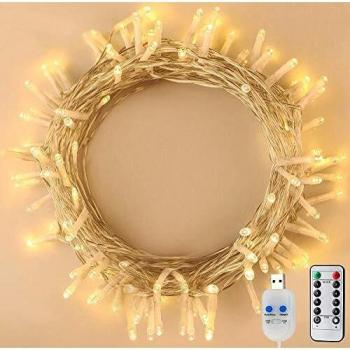 STARKER USB Fairy Lights 10m 100LED String Lights