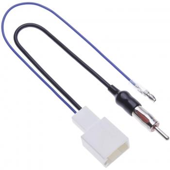 Aftermarket Radio Antenna Adapter by Keple | Vehicle Aerial Stereo Converter Cable | DIN
