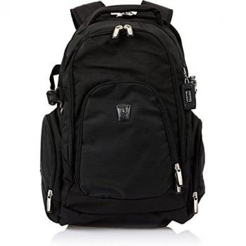 TOTTO Mochila Plino Hombre, Negro, Ideal para Portátil