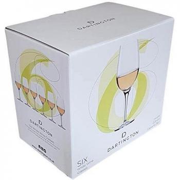 Dartington Six Set Of 6 White Wine Glasses