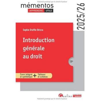 Introduction générale au droit