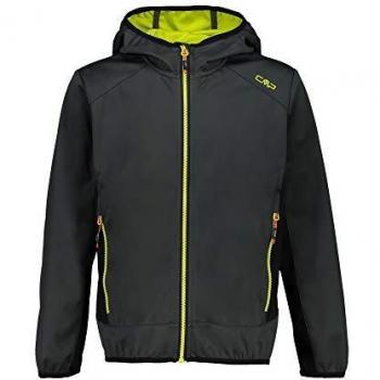 Garçon Jungle Energy 3XL – Veste SoftShell avec Capuche Fixe