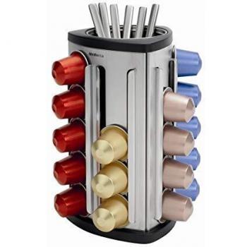 Máquina de Almacenamiento de Cápsulas de Café Nespresso en Gris