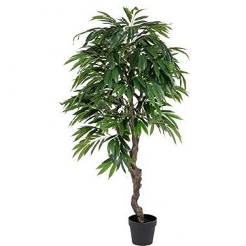 Pvc-Eukalyptus-Dekor 105 × 100 × 160 cm – Grün