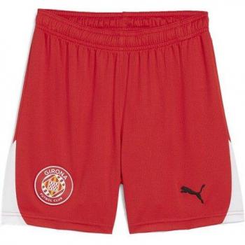 Puma Girona FC Junior Match Shorts – 7-8 Years (Red & White)