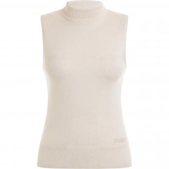 Blanco Guess Zelinda Pulóver Sin Manga