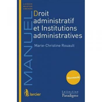 Droit Administratif Et Institutions Administratives