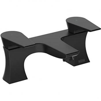 Black Hourglass Bath Filler by Bristan