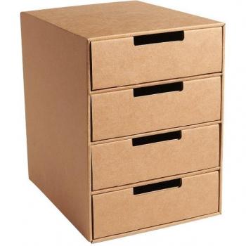 Kraft Paper Office Storage Box