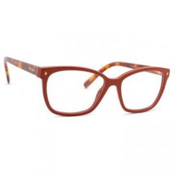 Prada Gafas Recetadas para Mujer, modelo PR 15ZV 14J1O1, color Rojo
