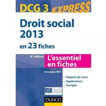 Droit social 2013