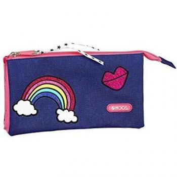 Trousse Scolaire Denim Bleu