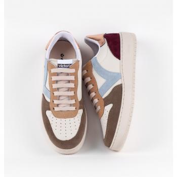 Baskets Victoria en cuir Femme 1258222