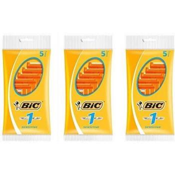 BIC 1 Sensitive Disposable Razors 5 Pack