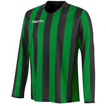 Sportshirt Männer – Langarm, schwarz, XXL, Marke Macron