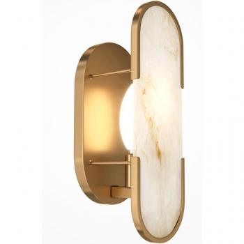 Marmo Lampada da parete Moderna Oro Metallo e marmo 40 W Moderna IP 20 AC 220-240 E14 non incl