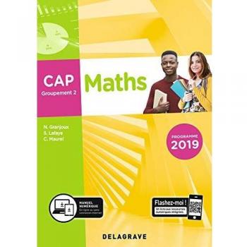 Mathématiques CAP groupement 2 : Pochette élève