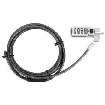 Candado de seguridad para laptop Defcon T-Bar negro