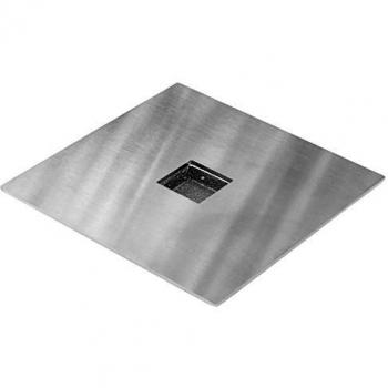 Porta Velas AMABIENTE Plata 9x9 cm