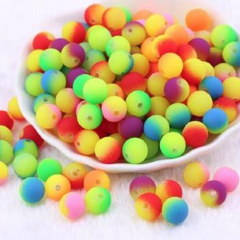 Accesorios de Pelo 6mm Dual Tono – Set de 100 Cuentas