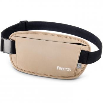 Reiseteller FREETOO: Bauchtasche mit RFID‑Schutz