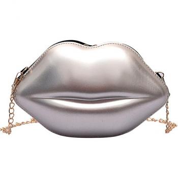 Female Mouth Shape Messenger Bag #0919