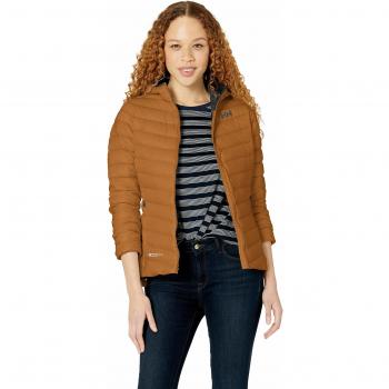 Helly Hansen Chaqueta Deportiva Aislante con Capucha para Mujer, Marrón 719