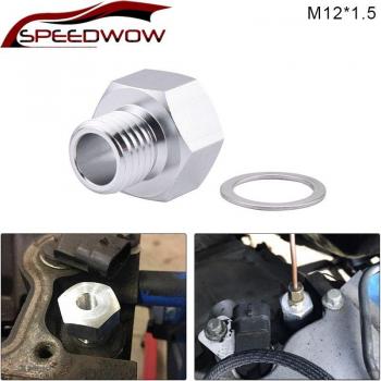SPEEDWOW M12x1.5 to 1/8 NPT Oil Pressure Sensor Replacement