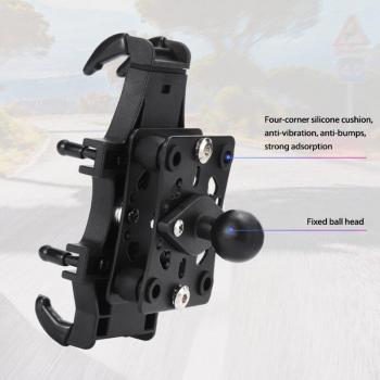 VeloGuard Mobile Mount – Anti‑Vibration, Universal Bike Holder