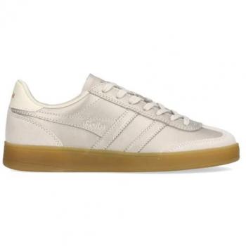 Donna Gola Viper Trainer Metallic Sneakers
