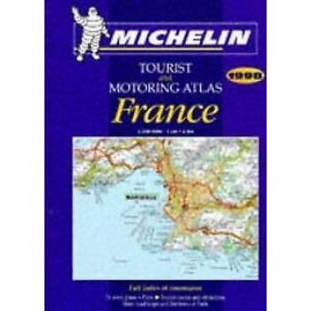 Michelin Motoring Atlas: France 1998 Hb (Michelin Motoring Atlas Of France)