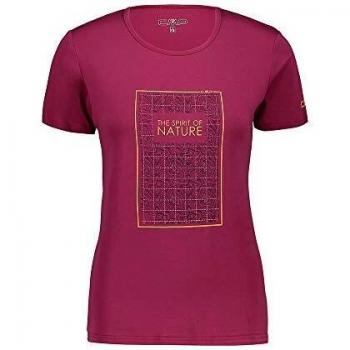 CMP T-Shirt Outdoor In Bamboo Camiseta Goji Mujer Elasticizzato D44