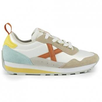 Sneakers Munich Sky Marrón y Blanco para Mujer